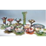 LARGE COLLECTION OF VINTAGE CARNIVAL GLASS