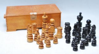 CHESS SET IN THE MANNER OF JOHN CALVERT OF FLEET STREET