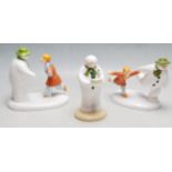 THE SNOWMAN - COALPORT - COLLECTION OF THREE BOXED FIGURES