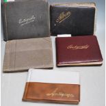 COLLECTION OF ANTIQUE AUTOGRAPH ALBUMS - SKETCHES, AUTOGRAPHS ETC