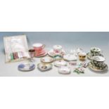 COLLECTION OF LATE 20TH CENTURY CHINA TEA SERVICES
