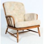 RETRO VINTAGE ERCOL BEECH WOOD ARMCHAIR