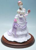 ROYAL WORCESTER CW258 SPLENDOUR AT COURT CERAMIC FIGURINES