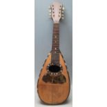 ANTIQUE ITALIAN MANDOLIN INSTRUMENT