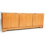 RETRO 20TH CENTURY TEAK WOOD LOW SIDEBOARD CREDENZA