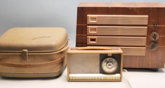 THREE VINTAGE 20TH CENTURY RADIO