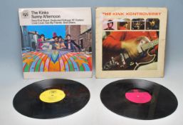 THE KINKS KONTROVERSY AND THE KINKS SUNNY AFTERNOON LP ALBUMS