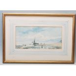 ANTIQUE W J WADHAM WATER COLOUR PAINTING