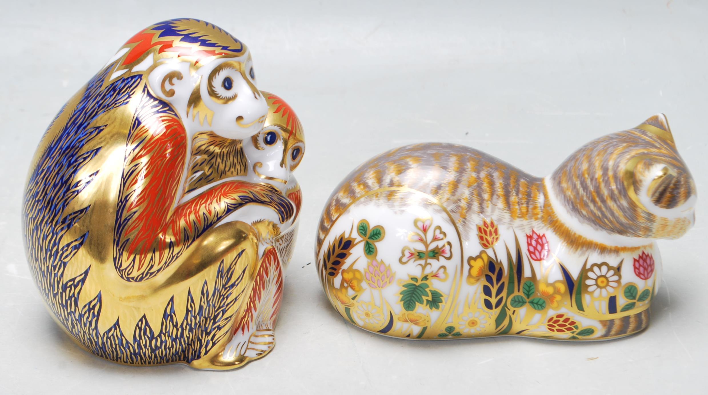 TWO ROYAL CROWN DERBY PAPERWEIGHTS - Image 2 of 7