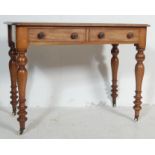 19TH CENTURY VICTORIAN WRITING DESK / HALL TABLE