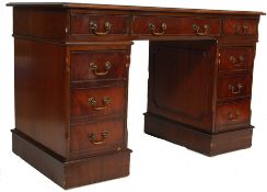 ANTIQUE STYLE GEORGIAN REVIVAL DESK