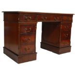 ANTIQUE STYLE GEORGIAN REVIVAL DESK