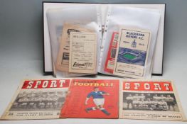 COLLECTION OF 1950S / 1960S BRISTOL ROVERS / CITY PROGRAMMES