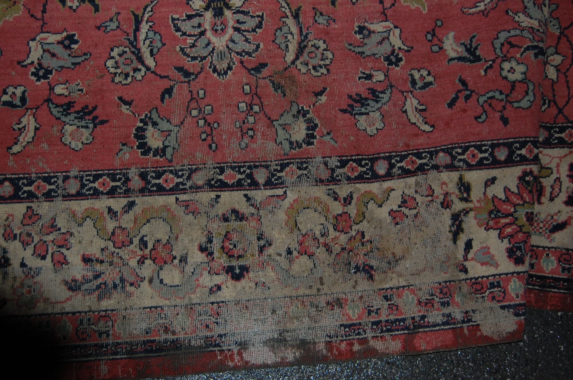 LARGE 20TH CENTURY PERSIAN AFGAN CARPET RUG - Image 3 of 6