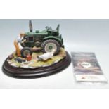 COUNTRY LEGACY - 02365 - FIELD MARSHALL CARTRIDGE START - TRACTOR STATUE