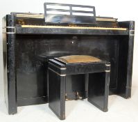 ART DECO EARLY 20TH CENTURY EAVESTAFF PIANETTE MINIPIANO