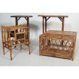 COLLECTION OF 19TH CENTURY VICTORIAN AESTHETIC MOVEMENT BAMBOO FURNITURE