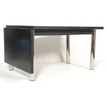 RETRO 20TH CENTURY BLACK ASH VENEER HABITAT DINING