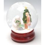 COALPORT - THE SNOWMAN - BOXED SNOWGLOBE