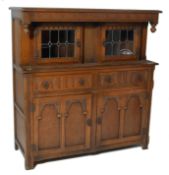 20TH CENTURY VICTORIAN STYLE COURT CUPBOARD