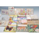 LARGE QUANTITY OF VINTAGE CIGARETTE CARDS AND PICTURE CARDS