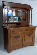 20TH CENTURY ARTS AND CRAFTS SIDEBOARD CREDENZA