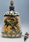 20TH CENTURY CERAMIC TABLE LAMP BY CELTIC POTTERY