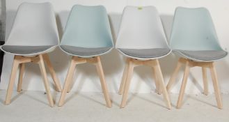 SET OF FOUR DANISH DINING CHAIRS BY ACTONA