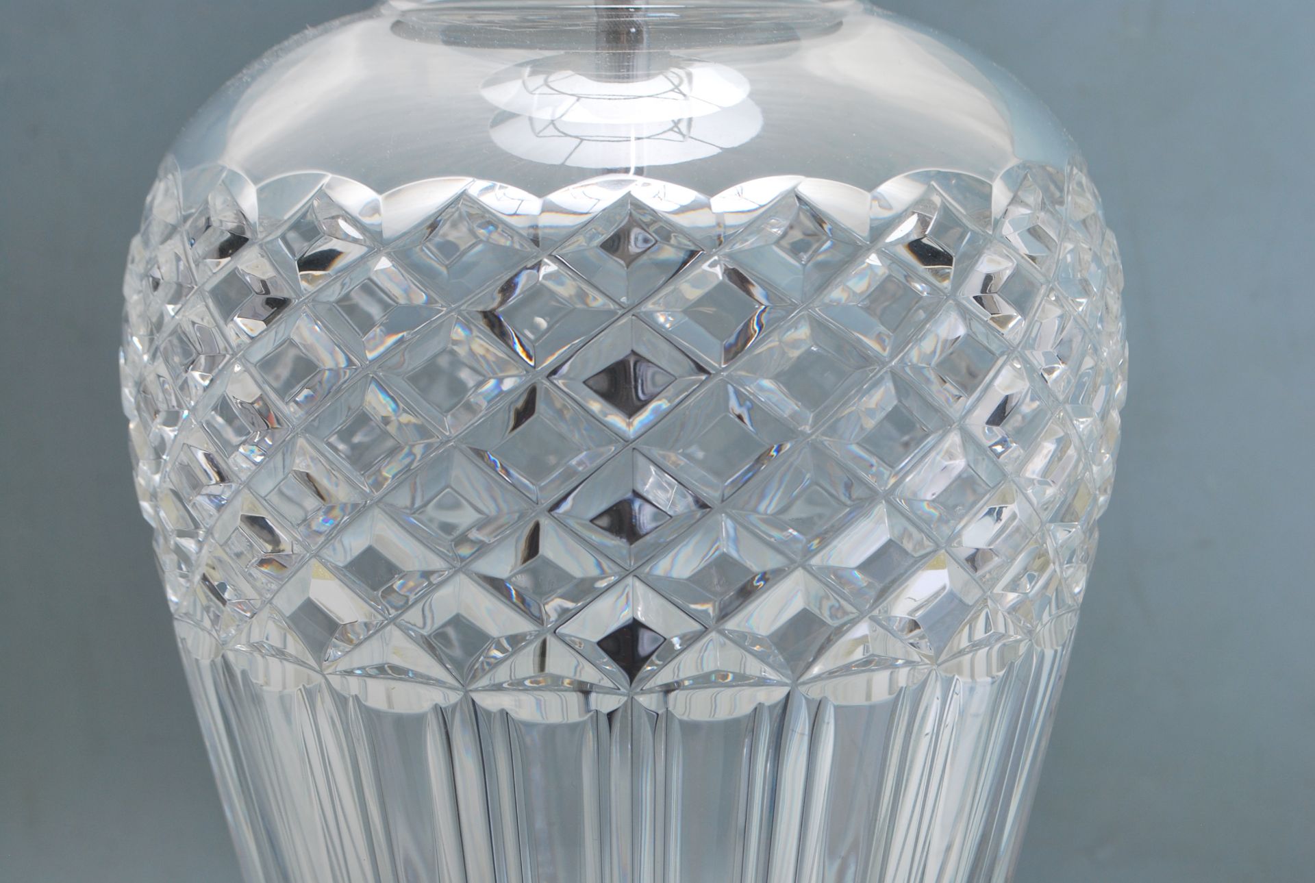 WATERFORD CRYSTAL BELLINE TABLE LAMP WITH SHADE - BOXED - Image 3 of 7