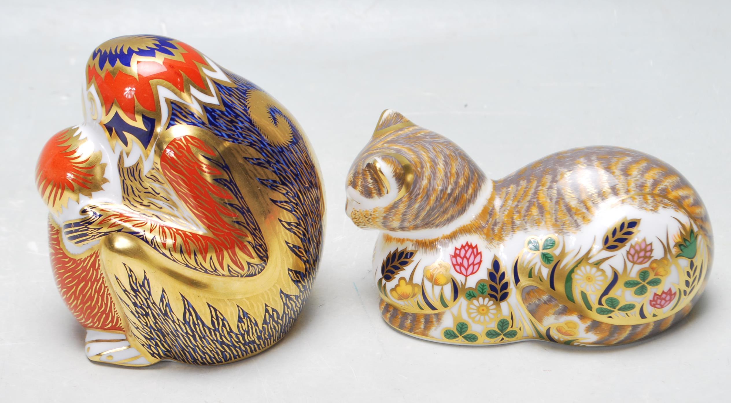 TWO ROYAL CROWN DERBY PAPERWEIGHTS - Image 4 of 7