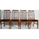 SET OF FOUR VINTAGE RETRO 20TH CENTURY G-PLAN TEAK WOOD DINING CHAIRS