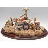 COUNTRY ARTISTS - END OF THE RIDGE - TRACTOR STATUE