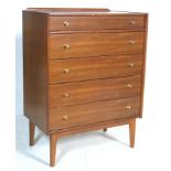 VINTAGE RETRO 20TH CENTURY TEAK WOOD PEDESTAL CHEST OF DRAWERS BY WILLIAM LAWRENCE