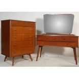 1960’S TEAK WOOD VENEER BEDROOM SUITE