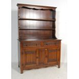 JACOBEAN REVIVAL OAK DRESSER