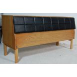 G-PLAN - 1950S MID CENTURY BLANKET BOX / OTTOMAN WITH CUSHIONED TOP