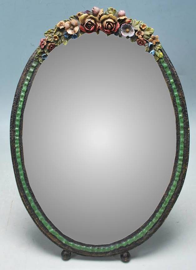 VICTORIAN STYLE BARBOLA DRESSING TABLE MIRROR