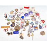 COLLETION OF MIXED 20TH CENTURY ENAMELLED BADGES
