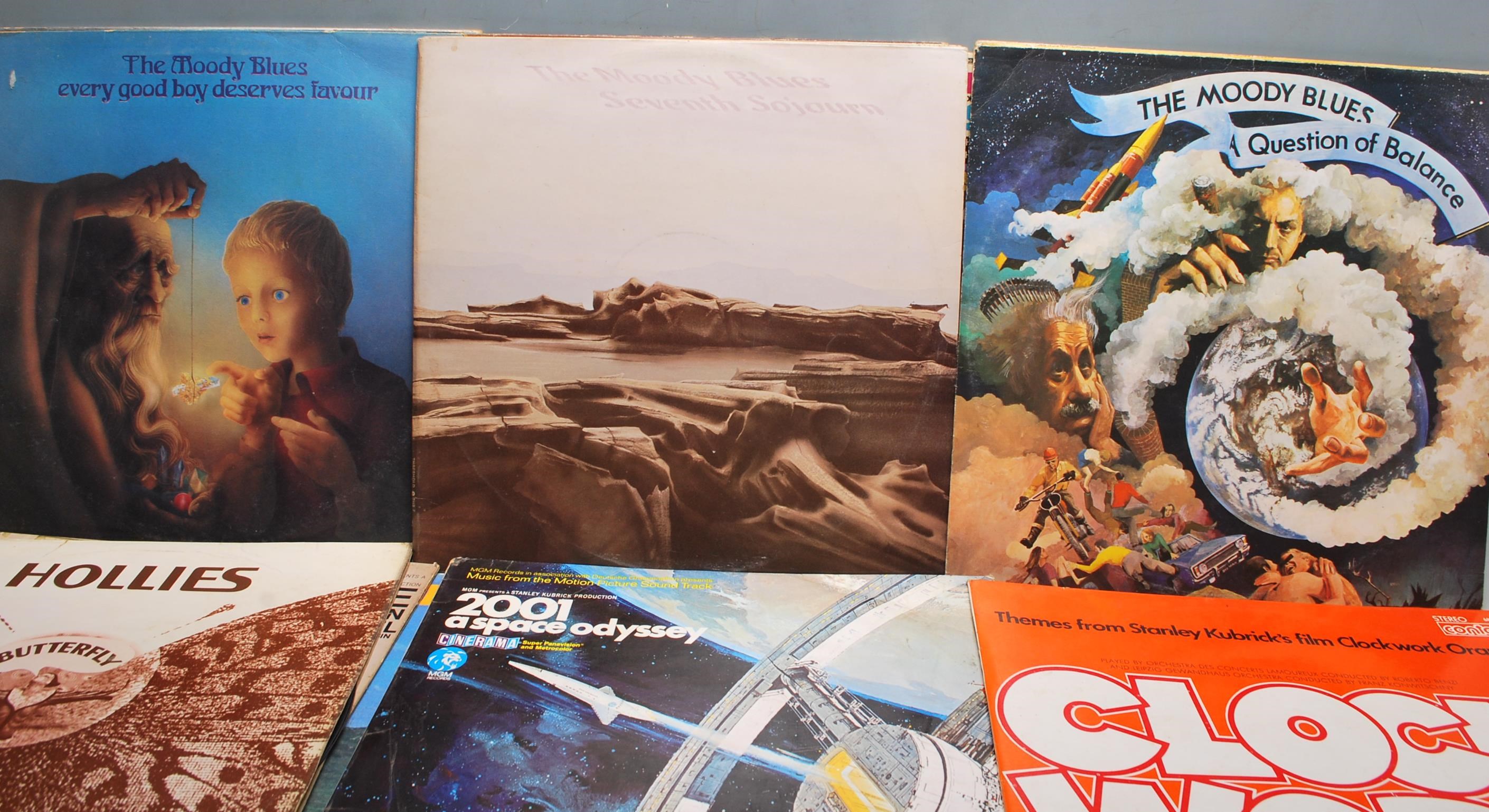COLLECTION OF VINTAGE VINYL RECORDS - MOODY BLUES, CREAM ETC - Image 2 of 7