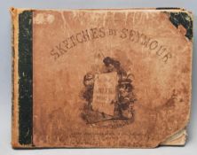 1883 VICTORIAN - SKETCHES BY SEYMOUR BOOK