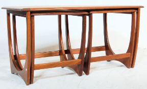 1970’S G-PLAN FRESCO TEAK WOOD LONG JOHN NEST OF TABLES