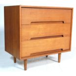 1950’S STAG C RANGE CHEST OF DRAWERS