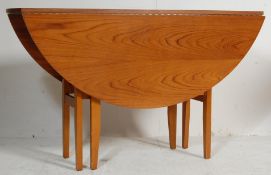 20TH CENTURY TEAK WOOD DROP LEAF DINING TABLE