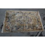 LARGE 20TH CENTURY CHINESE WOOL FLOOR RUG CARPET