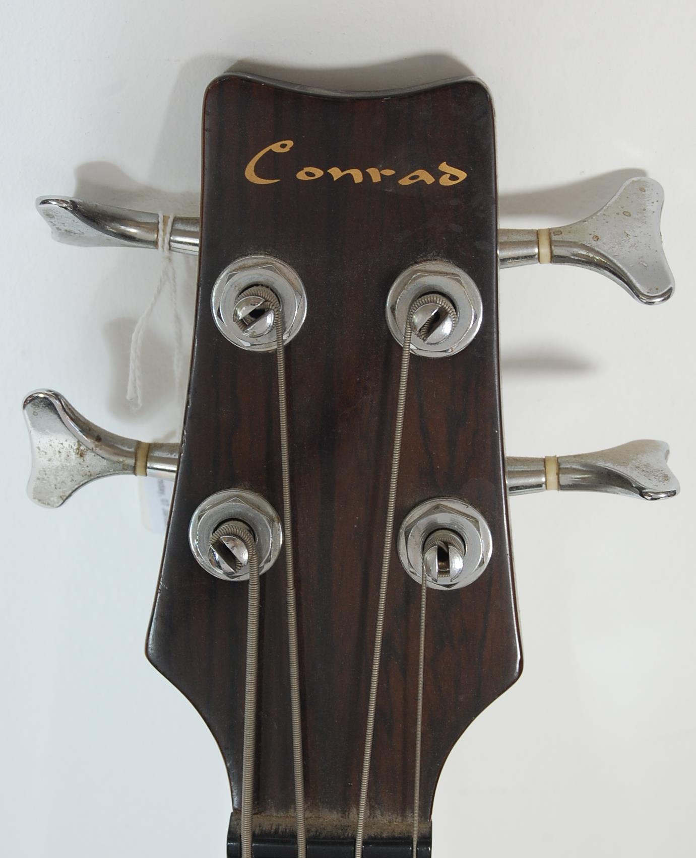 VINATGE CONRAD BASS GUITAR MODEL AB203CE-SB - Image 2 of 6