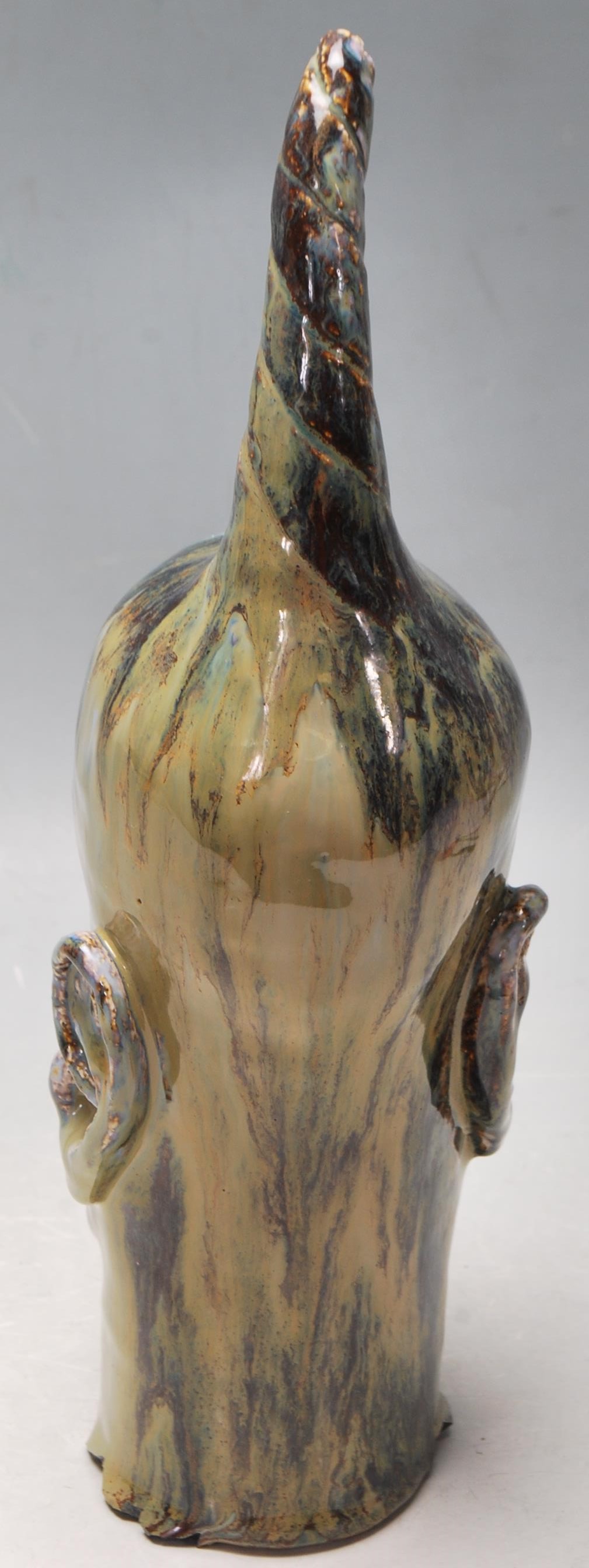 STUDIO POTTERY BUST FIGURINE - Image 4 of 7