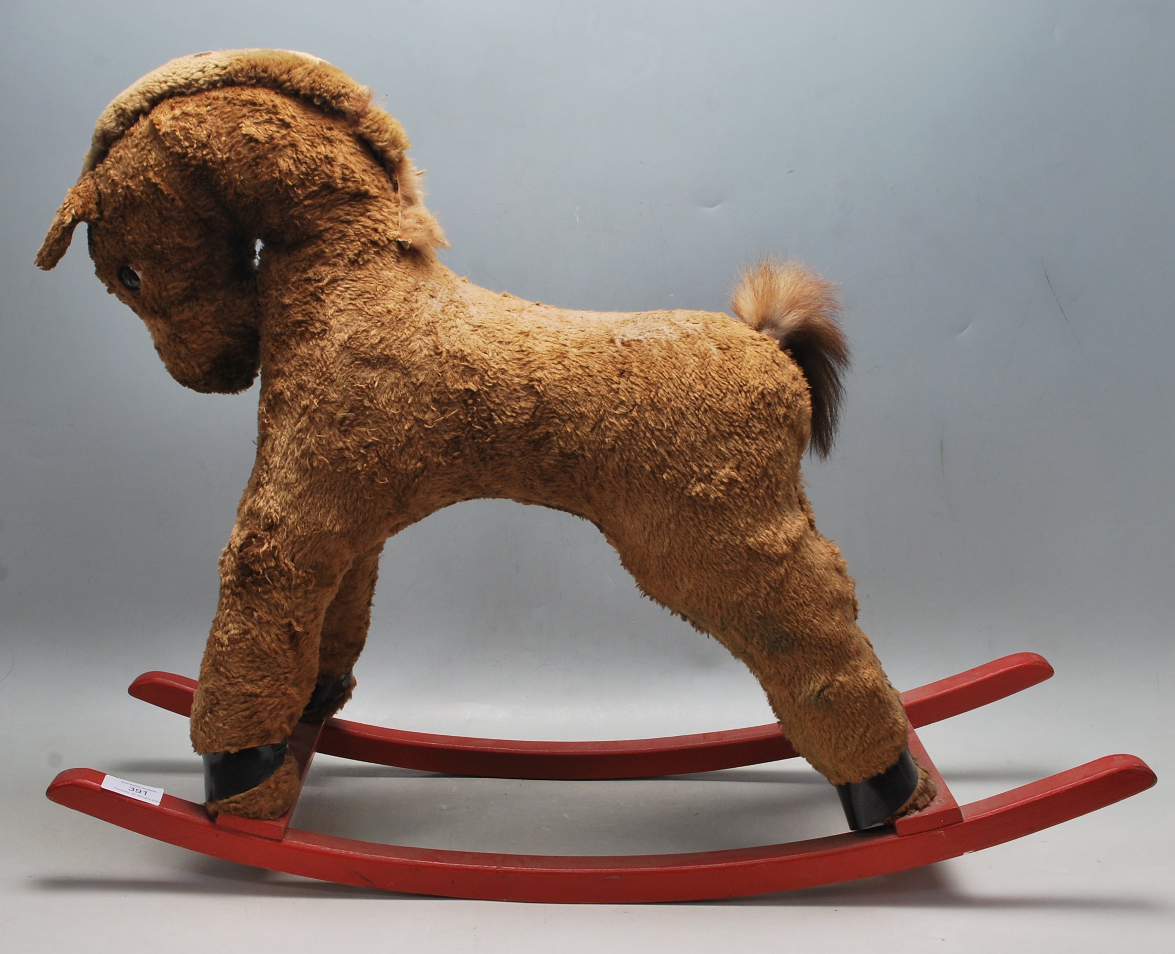 LATE 20TH CENTURY VINTAGE CHILDRENS ROCKING HORSE