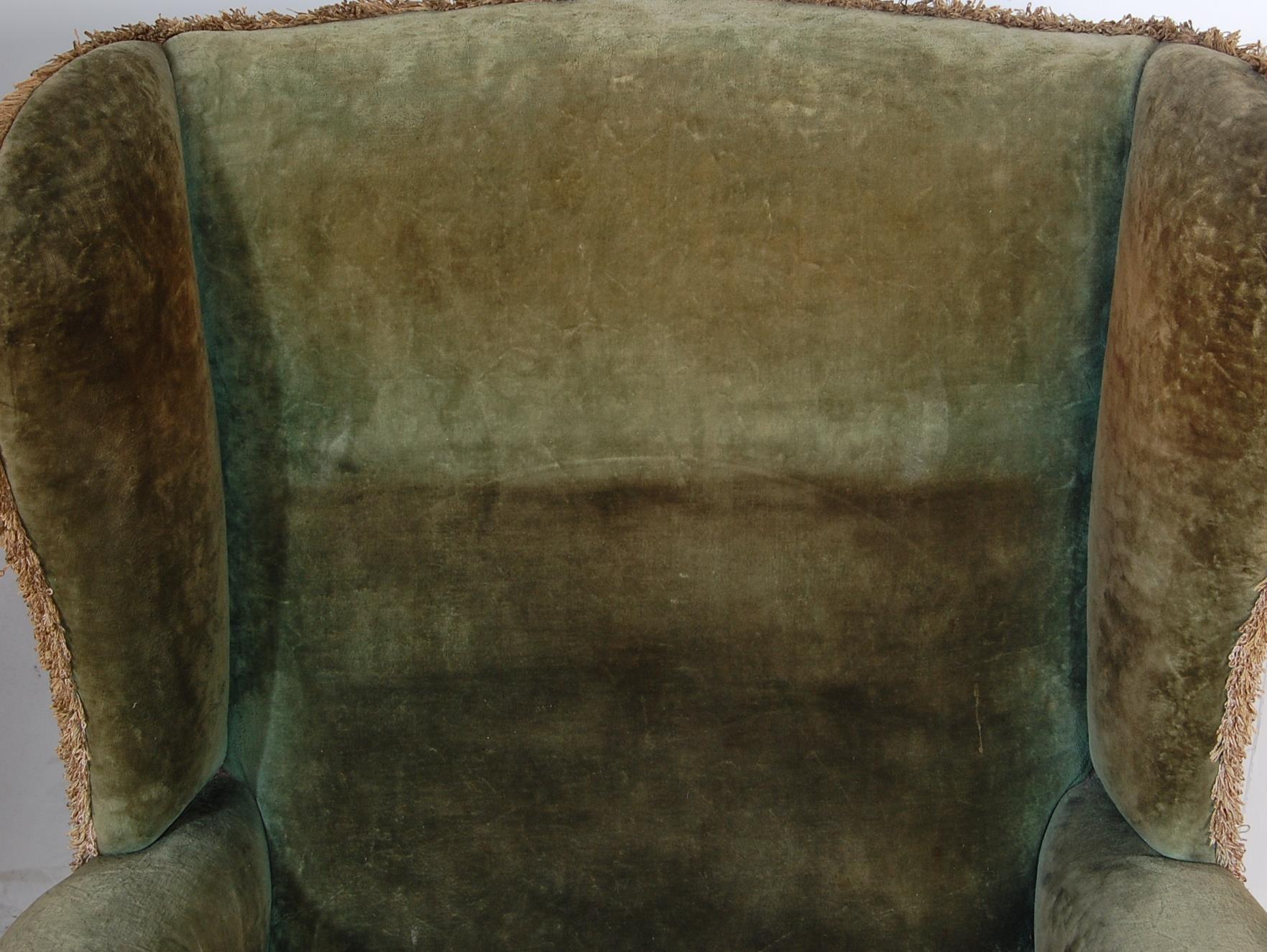 MID CENTURY PARKER KNOLL WINGBACK ARMCHAIR - Image 3 of 5