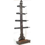 19TH CENTURY VICTORIAN MAHOGANY TREE HALL STAND