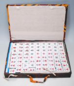 20TH CENTURY CHINESE ORIENTAL MAHJONG GAME SET